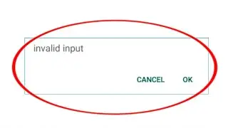 How To Solve Error In Application Invalid Input Airtel Sim 2022