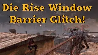 Die Rise Window Barrier Glitch! - Solo Invincibility Glitch - Black Ops 2 Zombies Glitches