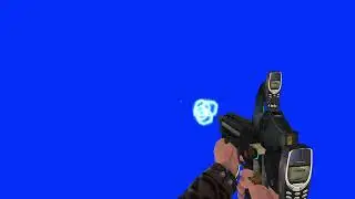 Nokia 3310 - Phone SMG in First Person [BLUE SCREEN]