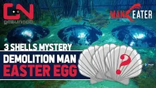 Maneater Demolition Man Easter Egg - Three SEASHELLS Mystery - Prosperity Sands Landmark