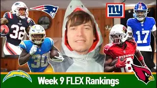 Week 9 Top 100 FLEX Rankings (40 RBs & 60 WRs) | 2025 Fantasy Football