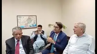 Haroon Naseer C e o Maroof InterNational Hospital is Expressing his views at NPC.