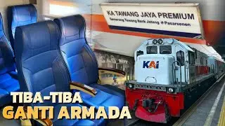 TAK LAGI PREMIUM..? 😱 Naik Kereta Tawang Jaya Mendadak Ekonomi New Generation (Jakarta-Semarang)