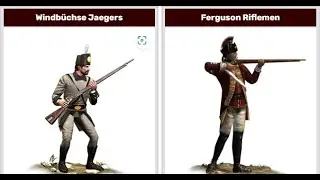 Empire: Total War 1vs1: Windb&uuml;chse Jaegers vs Ferguson Riflemen