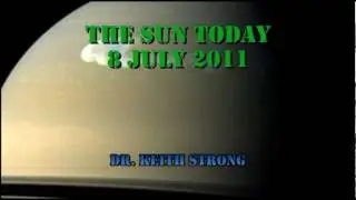 THE SUN TODAY: 8 July 2011 - Flares Happening Now