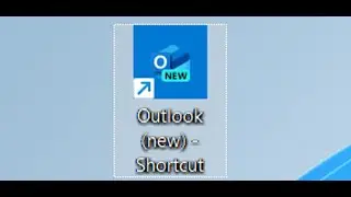 Как создать ярлык нового Outlook на рабочем столе на ПК с Windows 11/10