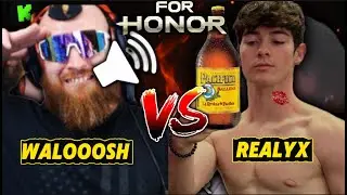 DRUNK DUELS + VC Walooosh takes on COMP Player RealYX [For Honor]