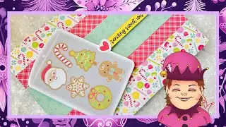 #2023holidaycardseries Day 20-Beginner Friendly Card-real time card making tutorial-zero stamping