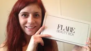 Flare Beauty Box Unboxing