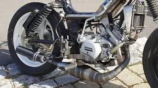 Malaguti Fifty AM6, MHR Replica 77ccm, PWK 28, VOCA 70-80ccm, 107kmh bei 14430 U 😇😉