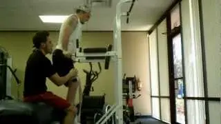 Mike H. T-12 Incomplete Spinal Cord Injury Triceps Dips