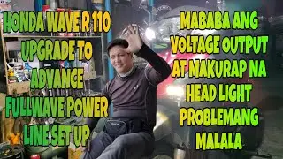 PROBLEMA SA MAKURAP AT MABABANG VOLTAGE NG WAVE R 110