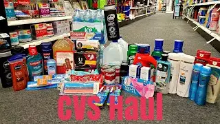CVS Extreme Couponing Haul| Spend $30 get $10 included
