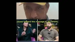 Very very important massage for all parents #foryou #socialawareness #parentsawareness #massage 