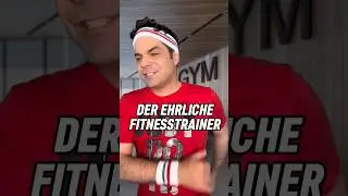 Der ehrliche Fitnesstrainer😂 #fitness #fitnesstrainer #fitnesstraining #comedy #humor #lustig