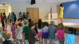 Augusta Prep's Lower School Says Pledge of Allegiance to start school year