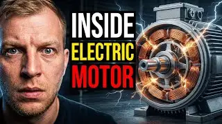 ⚡ INSIDE AN ELECTRIC MOTOR ⚙️