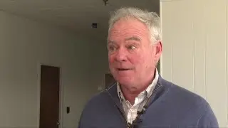 Kaine calls offshore wind a &lsquo;Virginia pride moment&rsquo; as construction resumes at Portsmouth terminal