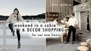 weekend in the snow & DECOR SHOPPING for the new house | XO, MaCenna Vlogs