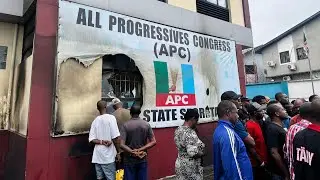 EXPLOSION ROCKS RIVERS APC SECRETARIAT; LG ELECTION BEGINS