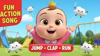 Jump Clap Run &ndash; Fun Action Song for Kids