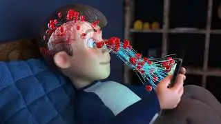 Mobile Rays 3D Kid Teenager, Copyright Free Graphics, No Copyright Video
