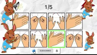 Hand Dance Party! 🎶 Follow the Rhythm Game (Family Friendly)#challenge #trending 