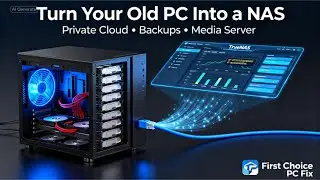 Turn Your Windows 7 or 10 PC into a NAS your own personal cloud storage, password Manager and more!!