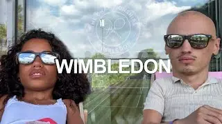 Couple goes to Wimbledon ★ centre court tour, Evian suite, all access