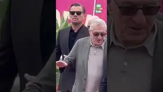 Robert De Niro & Leonardo DiCaprio: A Legendary Walk of Hollywood #leonardodicaprio #robertdeniro