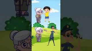 grandmother hide me #funny #games #memes #animation #gaming #cartoon