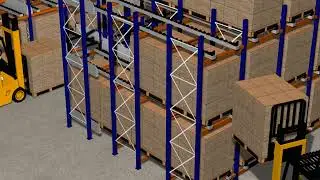 St  Onge Company Pallet Flow Rack