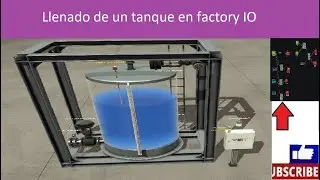 LLenado de tanque en factory IO