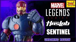 Marvel Legends Sentinel Unboxing and review 