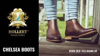 Lederschuhe Chelsea Boots - Modell 702 Dunkelbraun