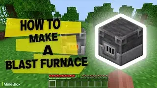 How to Craft and Use a Blast Furnace in Minecraft: Smelt Iron Ingots Twice as Fast!