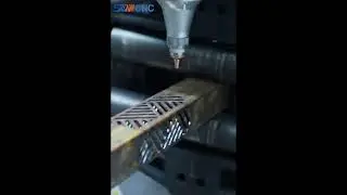 The laser cutting machine for pipe, cut the square and round pipe-SNW CNC