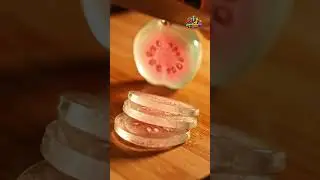 Refreshing ASMR Glass Fruit Guafa Sounds Crisp & Juicy Tingles for Ultimate Relaxation #asmr  #sound
