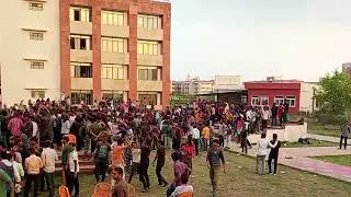 pre Holi celebration at CUSB
