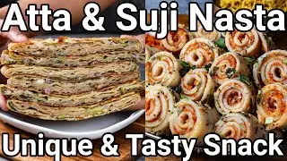 2 Healthy & Unique Nasta Recipe with Gehu & Sooji | Wheat & Rava Based Healthy Breakfast Recipes