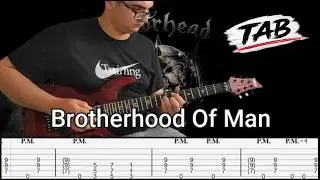 Motorhead | Brotherhood Of Man | Guitar Cover + Tabs