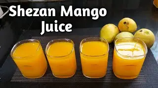 Shezan Mango Juice Recipe | Mango Fruity Recipe | Quick & Easy Mango Juice | Shezan Mango Recipe
