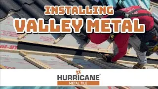 Valley Metal *LIVE INSTALL* HURRICANE Metal Tile