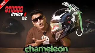 Studds Helios ka Girgit😍New Studds Helios Chameleon Helmet Unboxing| Best Budget Helmet in 3000-3500