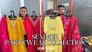 Summer Party Wear Ladies Suits Collection | Retail & Wholesale | Azadpur Delhi