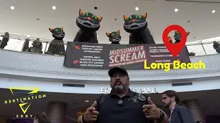 MidsummerScream 2024 #halloween #horrorconvention #mazes #makeup #scareactors #lb #midsummerscream