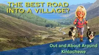 Out and About Around Kinlochewe - From Glen Docherty viewpoint, the best drive into a village?
