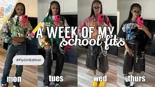 A WEEK OF MY SCHOOL OUTFITS ✎ || FLY GIRL EDITION | grwm, chit-chat, ootd&rsquo;s ♡ | Ky&rsquo;Mora Mo&rsquo;Nay