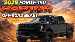 Ford F-150 Raptor | Внедорожный зверь с 450-сильным двигателем V6 EcoBoost!