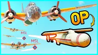 This WW2 Bomber Fires GUIDED MISSILES?